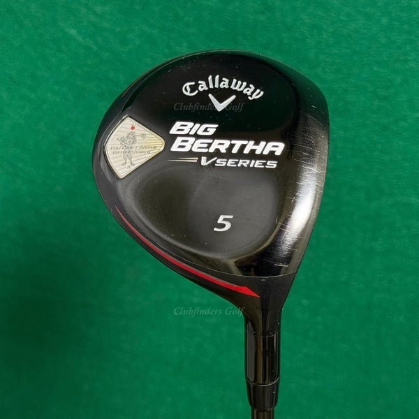 Callaway Big Bertha V Series Fairway 5 Wood Bassara E 52-R Graphite Regular