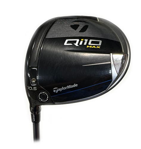 LH TaylorMade Qi10 Max 10.5* Driver Graphite Diamana S+60 Regular Flex