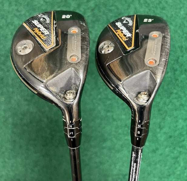 Callaway Super Hybrid Set 4H and 5H 20/23 MRH Tensei Orange Stiff Flex