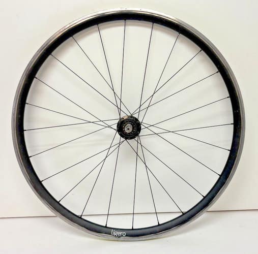 Ligero 24-Spoke Black Aluminum 700C Quick Release Rear Wheel ROL Hub READ