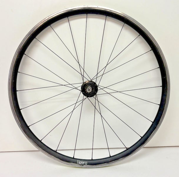 Ligero 24-Spoke Black Aluminum 700C Quick Release Rear Wheel ROL Hub READ