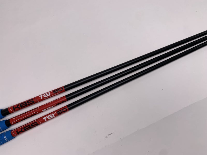 KBS Tour Graphite Iron TGI 80 80g Stiff Wedge Set of 3 Shafts Pull 0.335
