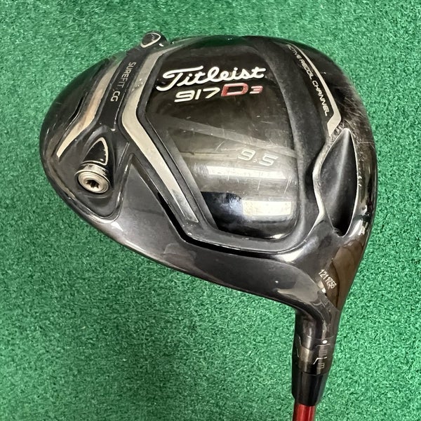 Titleist 917 D3 Driver 9.5 Men's Right Hand Graffaloy Stiff Flex Graphite Shaft