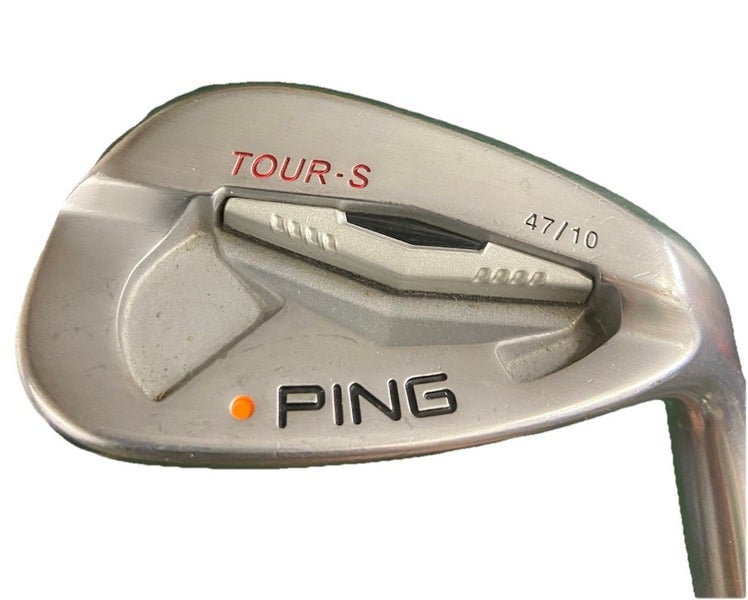 Ping Tour-S Pitching Wedge 47*10* Orange Dot 2* Flat RH AWT Stiff Steel 35.5"