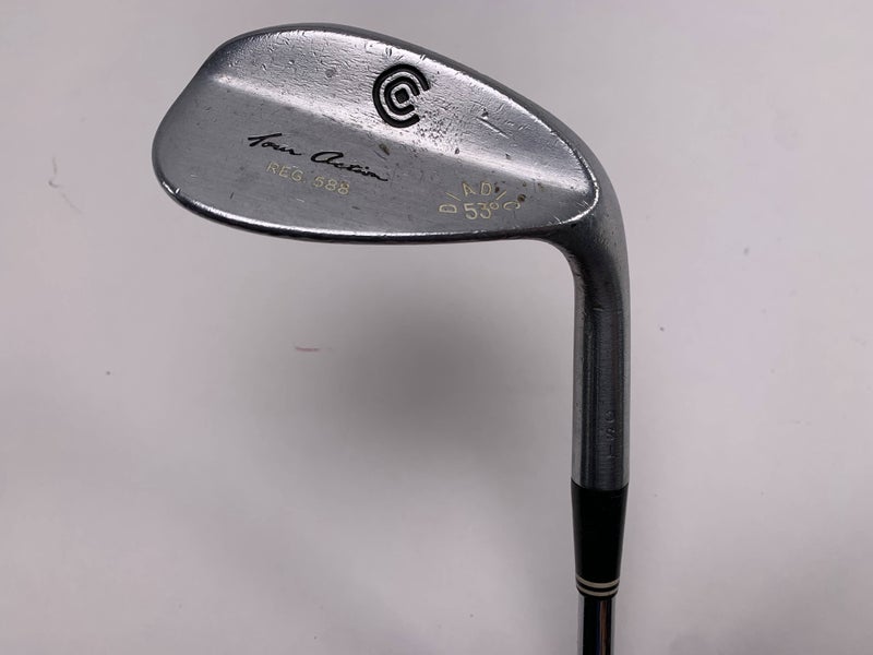 Cleveland 588 Chrome Gap Wedge GW 53* Wedge Steel Mens RH