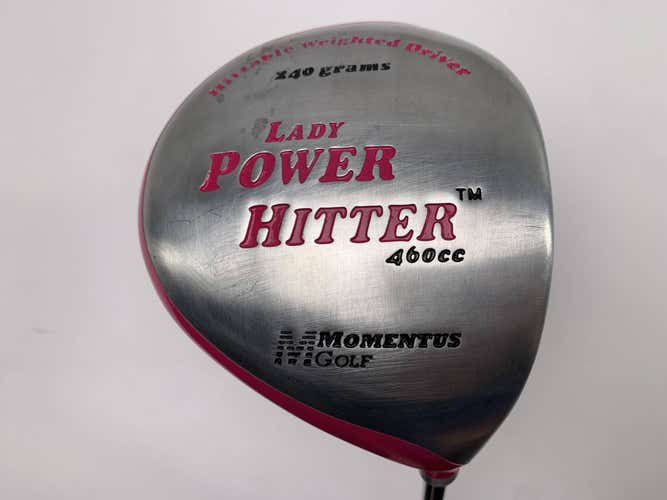 Momentus Golf Lady Power HItter Weighted Driver Momentus Power Hitter Ladies RH