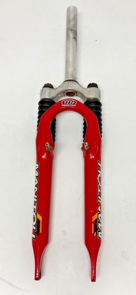 Vintage Manitou Spyder R 26" QR Mtn Bike Suspension Fork 215mm 1-1/8" Steerer