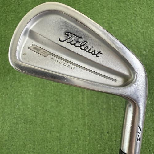 Titleist Forged CB 714 4 Iron True Temper Dynamic Gold S300 Steel Stiff Flex