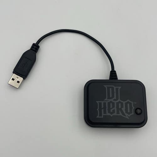 PlayStation 3 PS3 DJ Hero 1 2 Turntable RECEIVER DONGLE usb PRT-0001.809 game