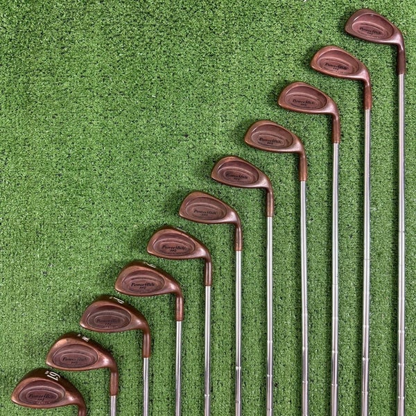 Powerbilt TPS Beryllium Copper BeCu Iron Set 2-PW SW LW Dynamic Gold Regular