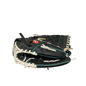 Used Rawlings FAST PITCH BB/SB Glove RH Throw Black 11 1/2" 11834-S000040489