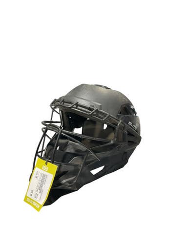 Used Easton ELITE CATCHER HELMET 6 1/2-7 1/2 Catchers Helmet w/Mask Black SM 11834-S000040542