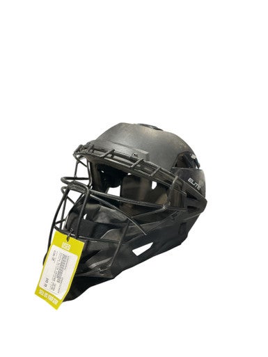 Used Easton ELITE CATCHER HELMET 6 1/2-7 1/2 Catchers Helmet w/Mask Black SM 11834-S000040542