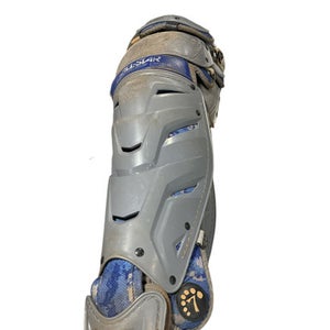 Used All Star ALLSTAR SHINGUARDS Catchers Leg Guards Royal Blue Adult 11834-S000040555