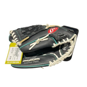 Used Rawlings FAST PITCH BB/SB Glove LH Throw Black 11 1/2" 11834-S000040494