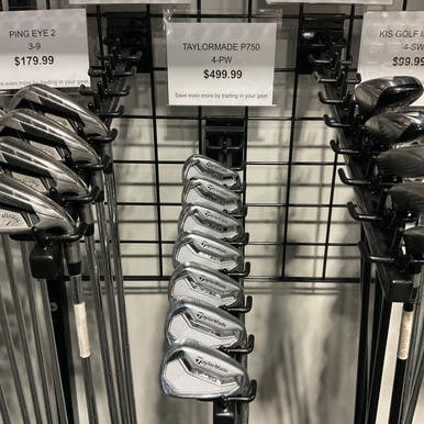 Used Taylormade P750 Mens Iron Set RH 4I-PW 11834-S000040605