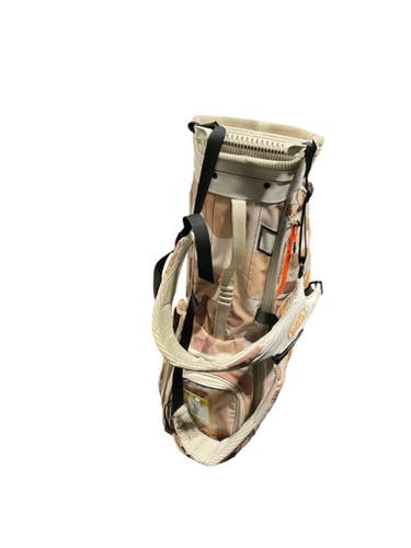Used GGG CAMO/ORANGE Mens Stand Bag Brown 11834-S000040606