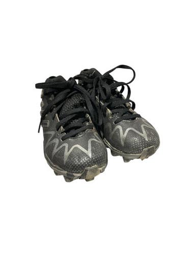Used Adidas SPARKLE BLACK BB/SB Cleats Black Junior 03 11834-S000040639