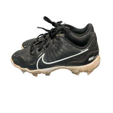 Used Nike BLK/WHT BB/SB Cleats Black Junior 03 11834-S000040660