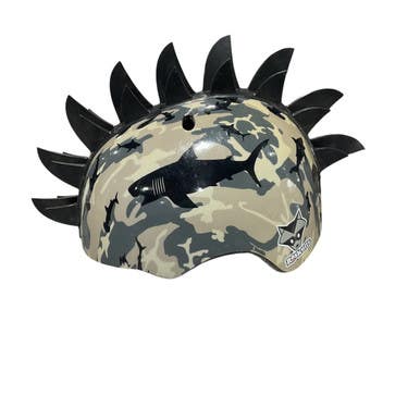 Used CAMO SHARK Bike Helmet Grey One Size 11834-S000040664