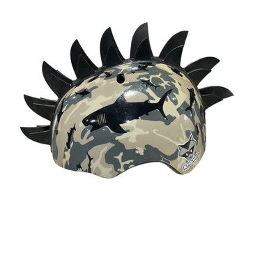 Used CAMO SHARK Bike Helmet Grey One Size 11834-S000040664