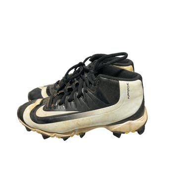 Used Nike HURRACHE BB/SB Cleats Black Junior 01 11834-S000040686