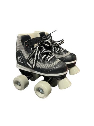 Used FIRESTAR Child Roller Quad Skates Black Youth 13.0 11834-S000040698