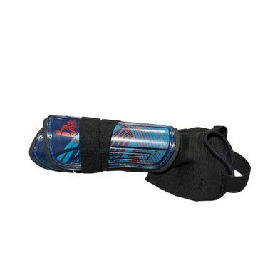 Used Brava Soccer Shin Guards Junior Royal Blue XS 11834-S000040724