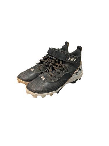 Used Under Armour BRYCE HARPER BB/SB Cleats Black Junior 05 11834-S000040746