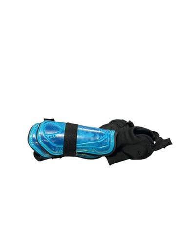 Used Brava Soccer Shin Guards Youth Royal Blue XS 11834-S000040762