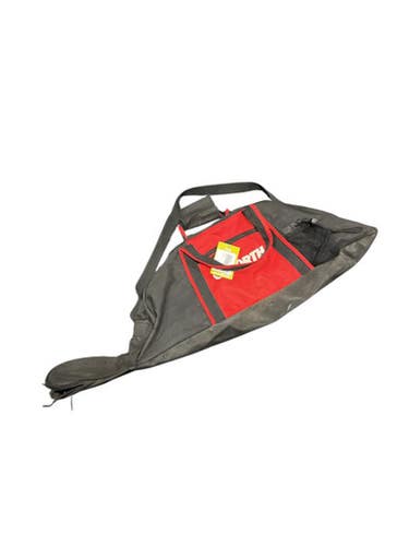Used Worth BLK/RED BAG BB/SB Player Carry Bag Red 11834-S000040776