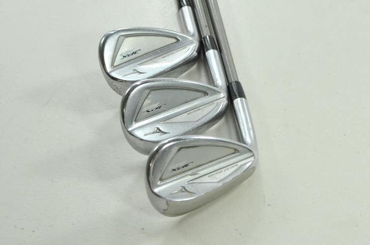 LEFT HANDED Mizuno JPX 923 Forged Gap, Sand, Lob Wedge Set SteelFiber #201827