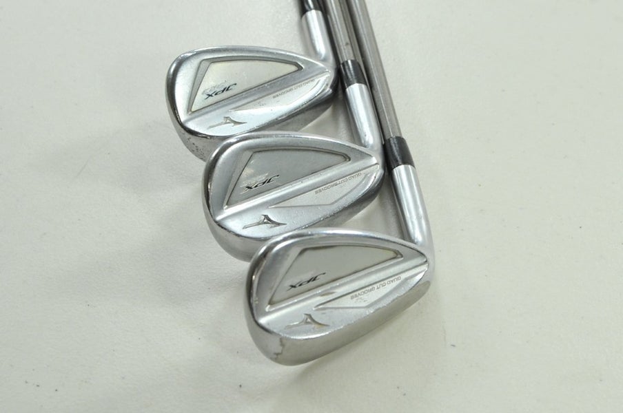 LEFT HANDED Mizuno JPX 923 Forged Gap, Sand, Lob Wedge Set SteelFiber #201827