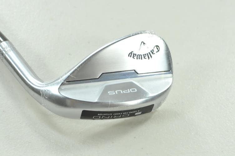 Callaway Opus Brushed Chrome 52*-10S Wedge Right DG MID Wedge 115 Steel # 202982