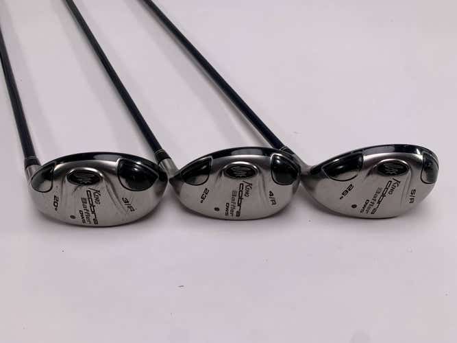 Cobra Baffler DWS 2008 Hybrid Set 3 4 5 20* 23* 26* Aldila VS Proto HL Mens RH