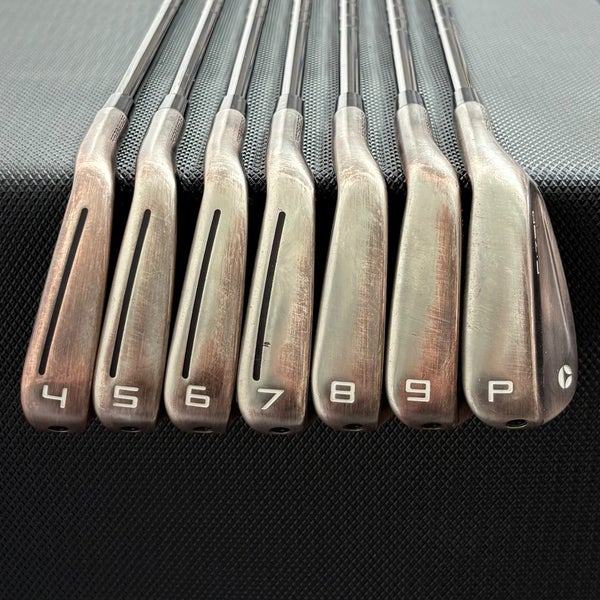 TAYLORMADE P790 2023 AGED COPPER IRON SET 4-P | SidelineSwap | Buy
