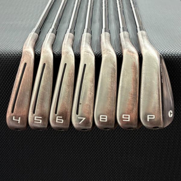 TAYLORMADE P790 2023 AGED COPPER IRON SET 4-P | SidelineSwap | Buy