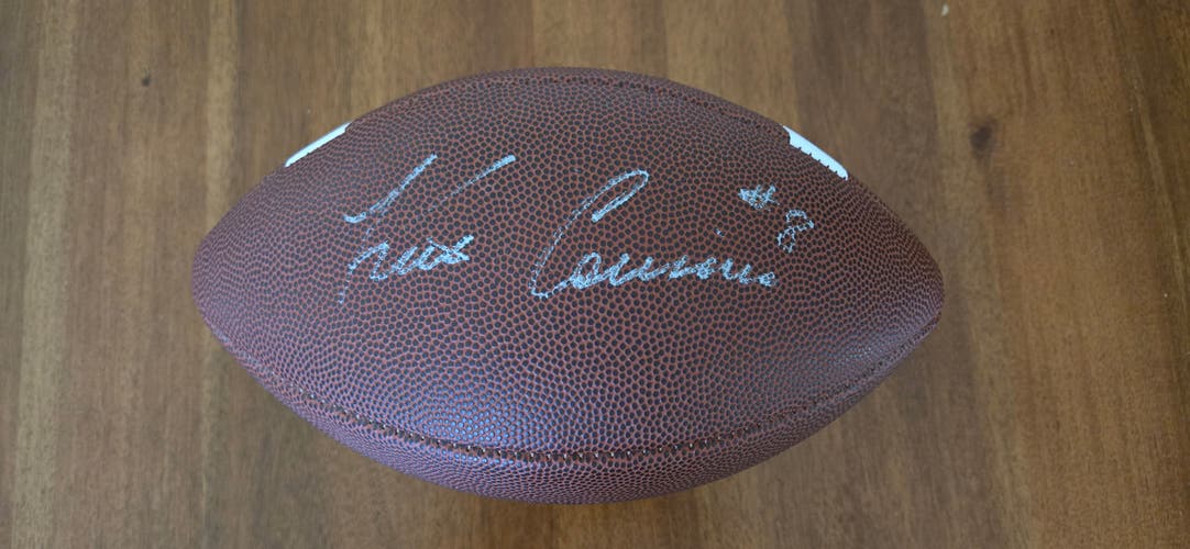 Kirk Cousins Autographed Football