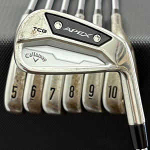 CALLAWAY APEX TCB 2024 RAW IRON SET 4-P