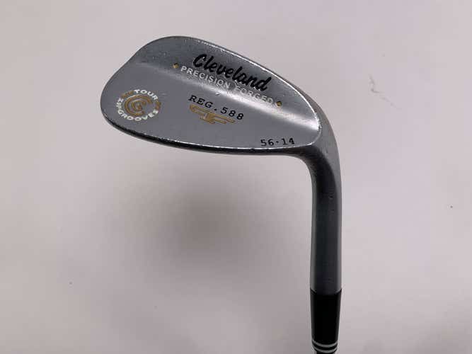 Cleveland Precision Forged Reg. 588 Sand Wedge SW 56* 14 Wedge Steel Mens RH