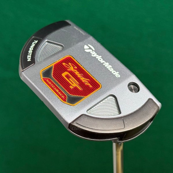 TaylorMade Spider GT Notchback 35" Single-Bend Putter W/ Super Stroke & HC