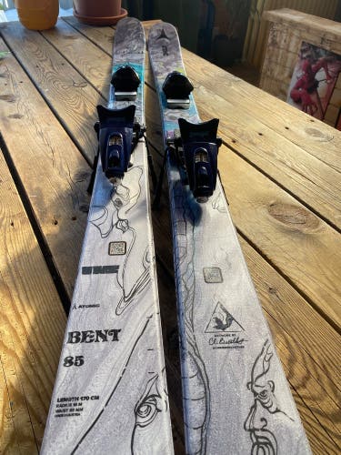 Atomic Bent 85 170 cm Park Skis (New)