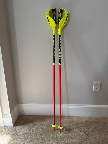 52in (130cm) Leki World Cup - GS Ski Poles (Used)