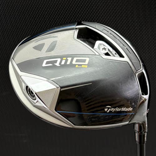 TAYLORMADE QI10 LS DRIVER (9 DEGREE) + HEADCOVER