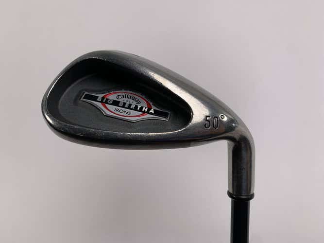 Callaway Big Bertha 2002 Gap Wedge 50* RCH 75i Regular Steel Mens RH