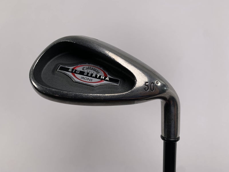Callaway Big Bertha 2002 Gap Wedge 50* RCH 75i Regular Steel Mens RH