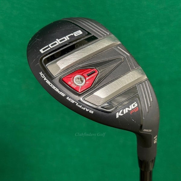 Cobra King F9 Tour 19 3 Hybrid Fujikura Atmos Black 7-S Graphite Stiff w/HC