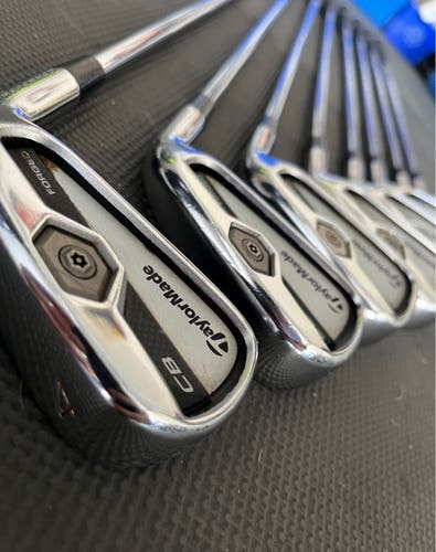 Men's 2024 TaylorMade Tour Right Handed Iron Set Regular Flex (Used)