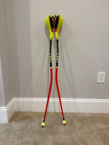 44in (110cm) Leki Racing Ski Poles (Used)
