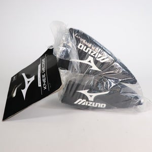 Mizuno Catcher's Knee Wedge Youth S/M Baseball / Softball Set of 2 Black & White